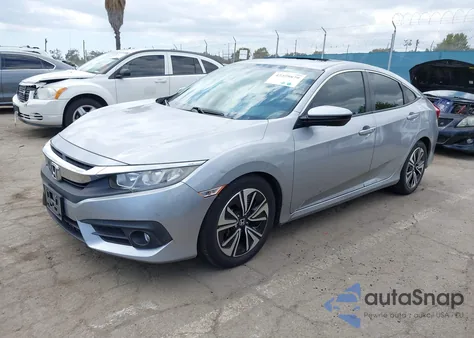 2017 Honda Civic Ex-T from USA, damaged, VIN 2HGFC1F35HH647608